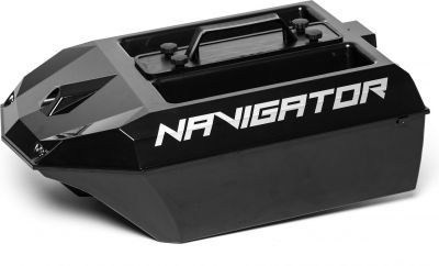 Navigator Bait Boat Orange Logo with Tolson XR500