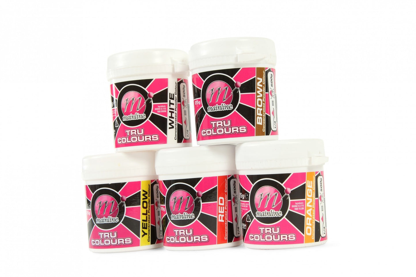 Mainline Baits Tru Colors Powdered Dye 25 gram pot