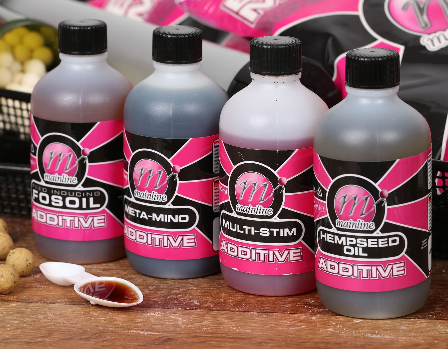 Mainline Baits Additives and Oils 250ml
