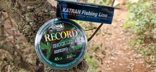 Katran Record Sinking Shock leaders braided 45 lb 160 m