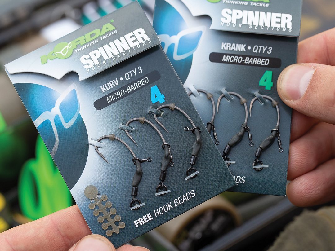 Korda Spinner Rig Hook Sections