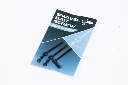 Nash Metal Bait Screw with Swivel