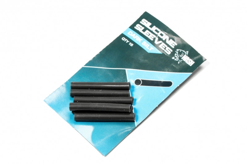 Nash Silicone Sleeves Dark Silt