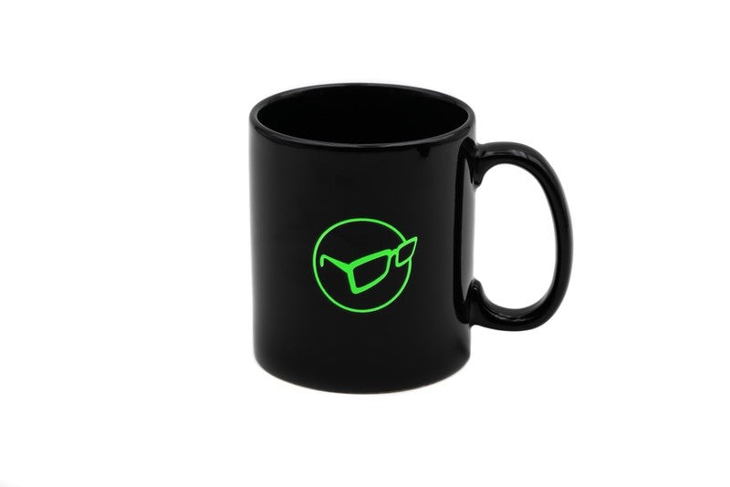 Korda Glasses Logo Mug Black