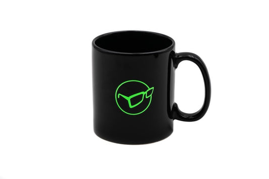 Korda Glasses Logo Mug Black