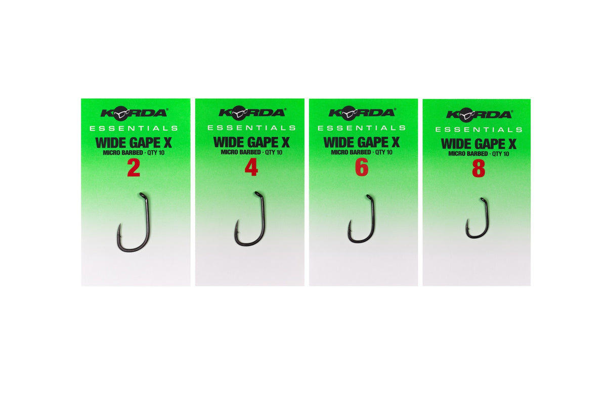 Korda Essentials Wide Gape X Hooks