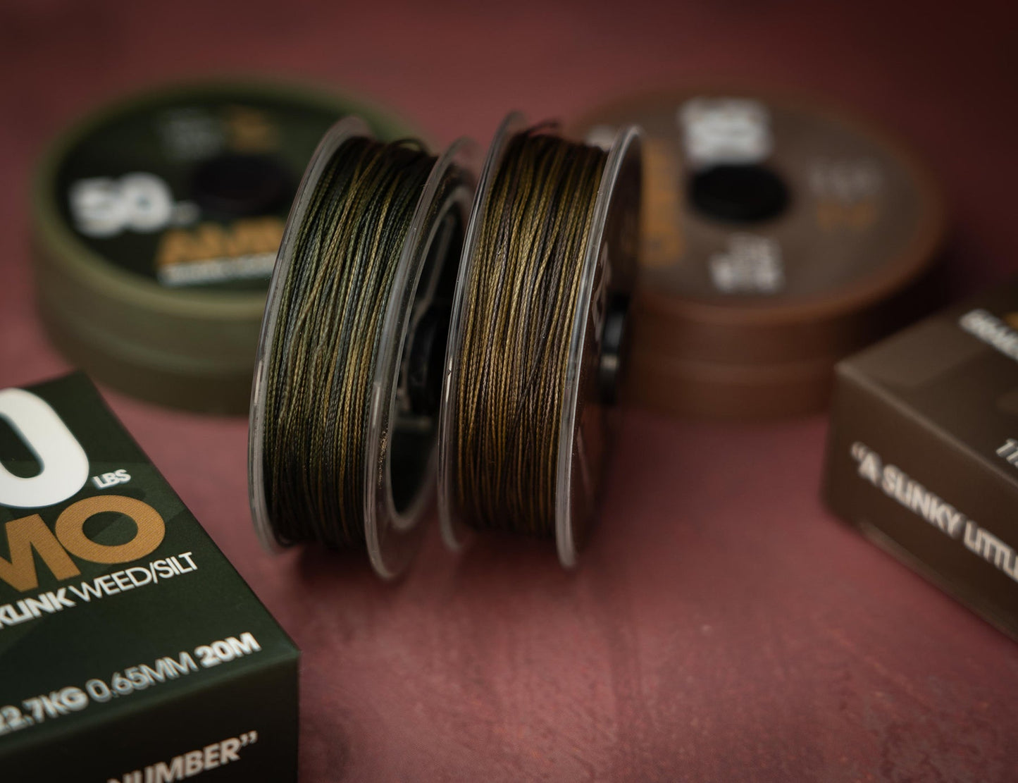 One More Cast Ammo Camo Braided Hooklink