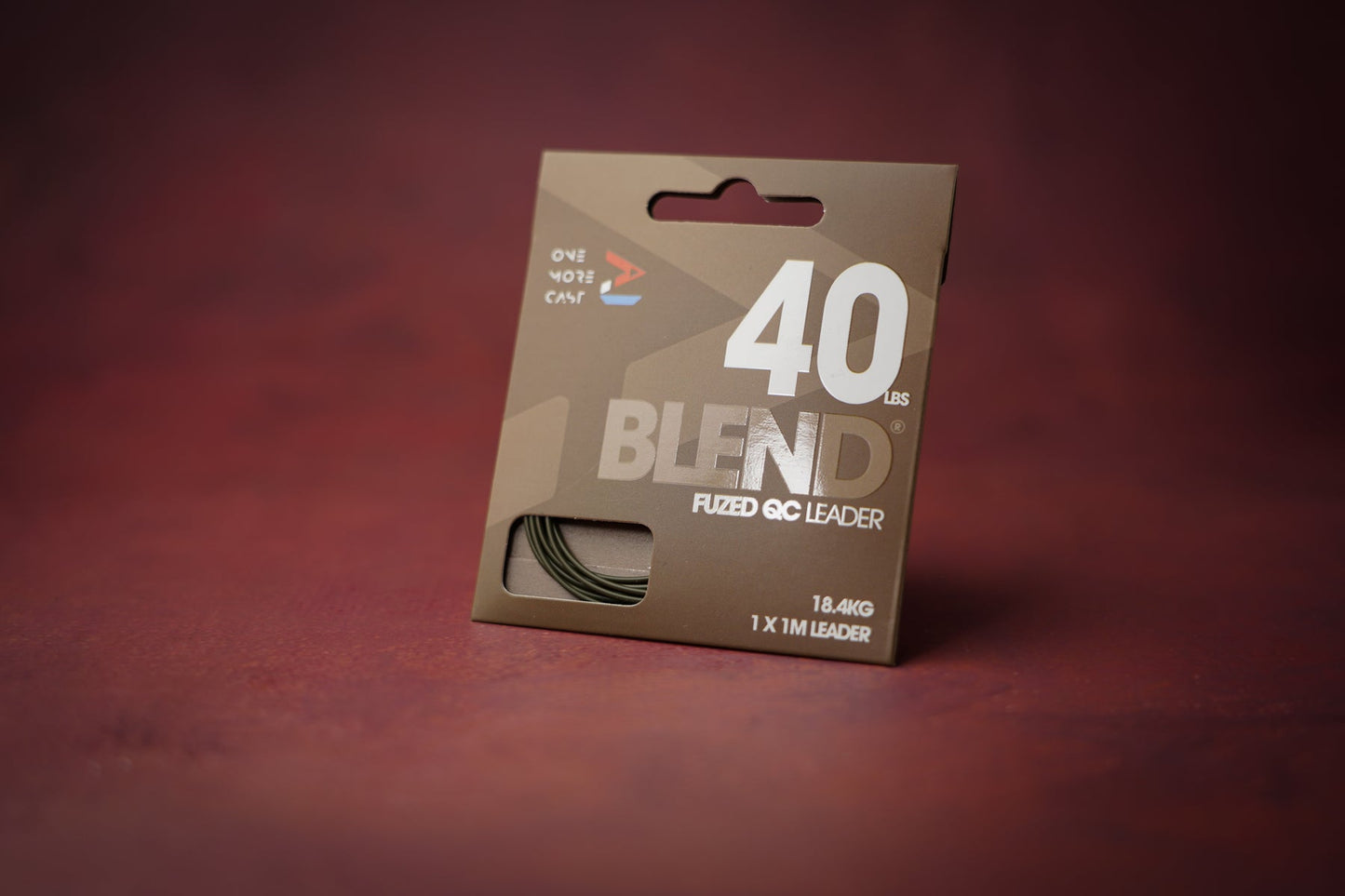 One More Cast Blend Fused QC 40lb Leader