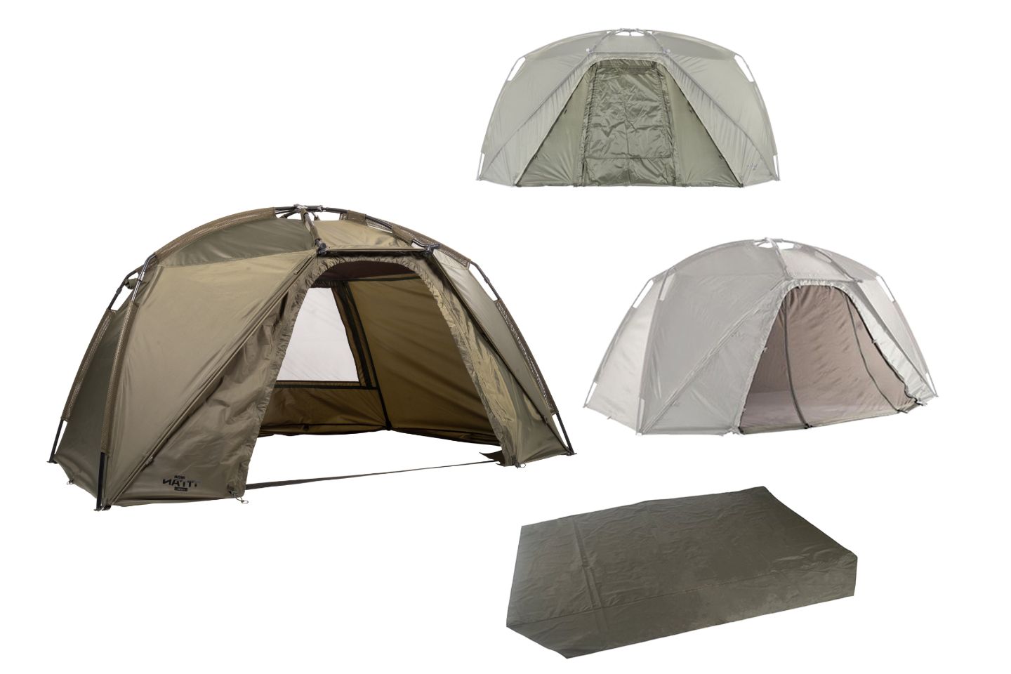 nash tents Nash Titan Hide Full System Tent Green