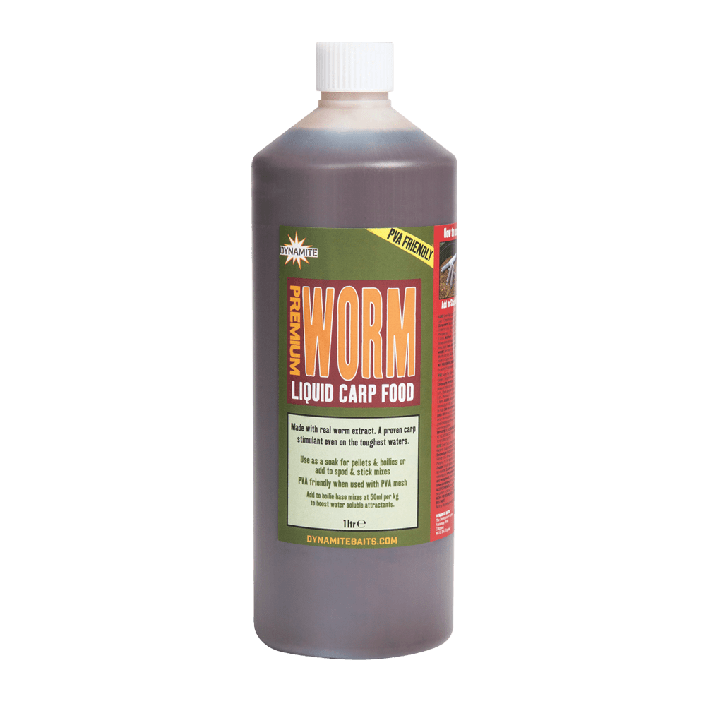Dynamite Baits Worm Liquid Carp Food 1L