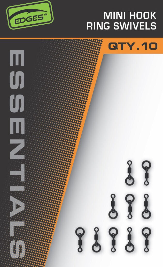 Fox Edges Mini Hook Ring Swivels