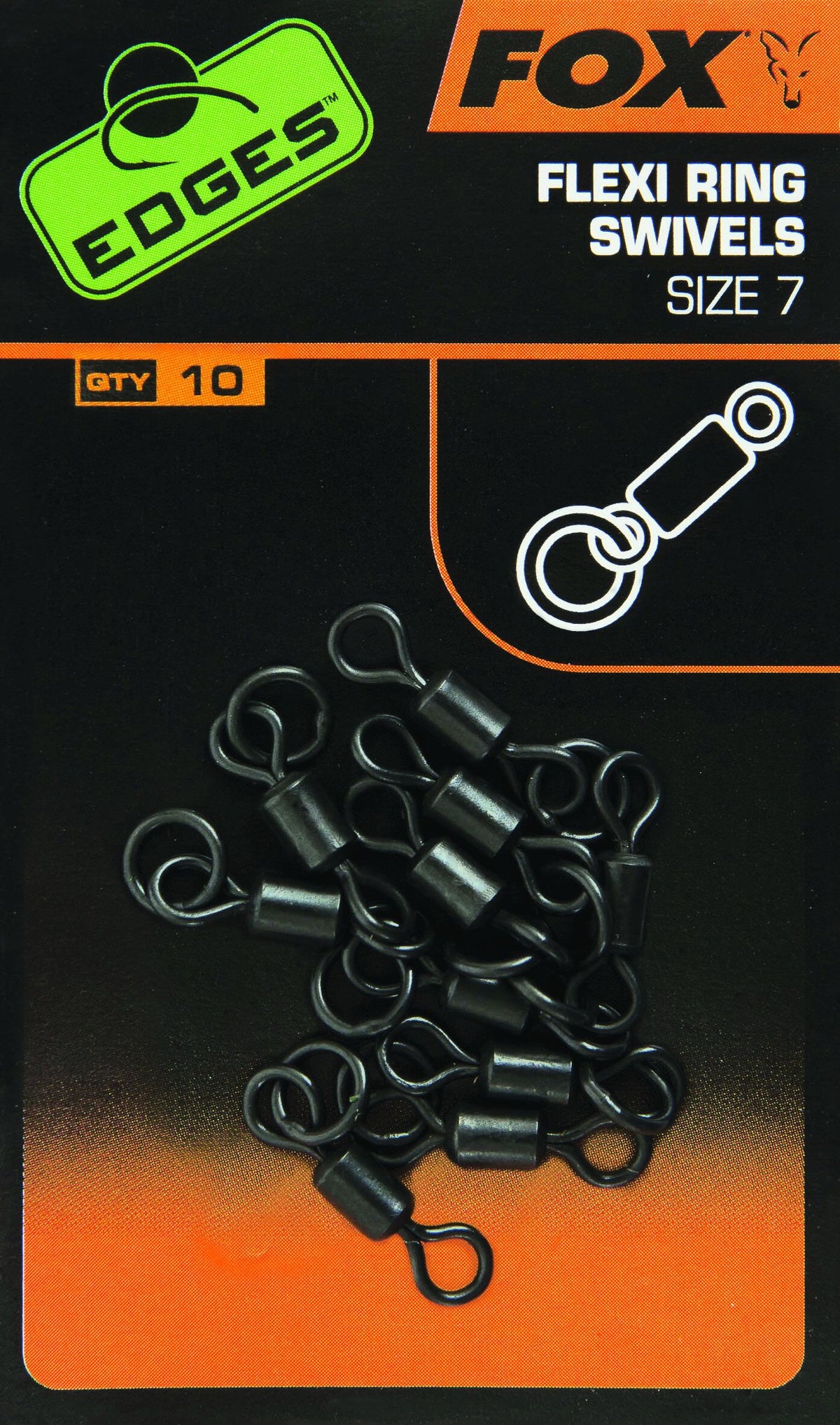 Fox Edges Flexi Ring Swivel
