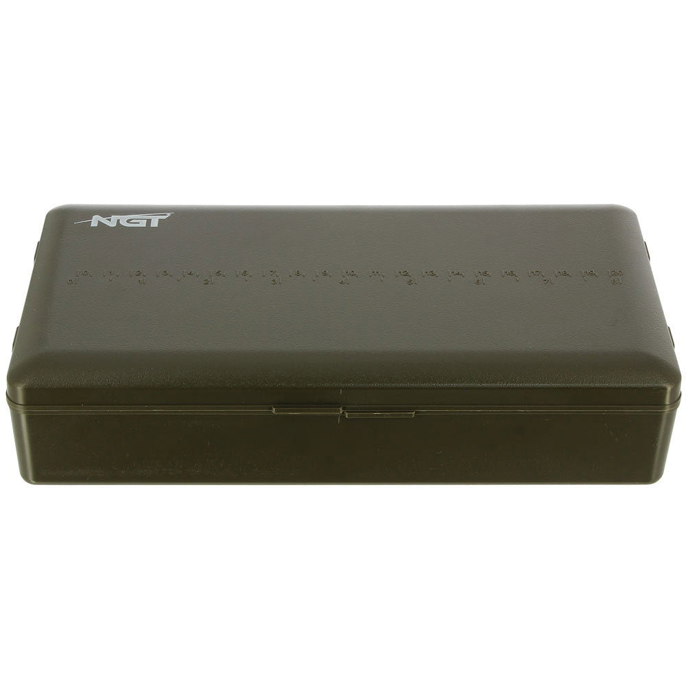 NGT Plastic Tackle Box - Tackle and Rig Wallet with Pins (935)