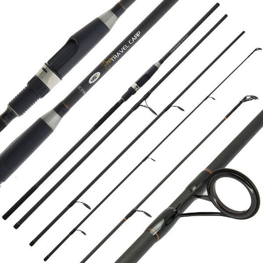 NGT Dynamic Travel Carp - 11ft, 4pc, 2.75lb Travel Carp Rod