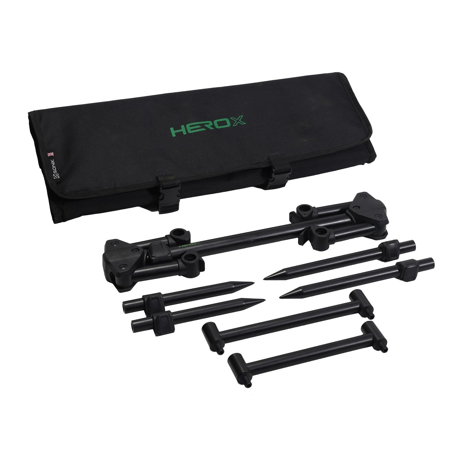 Sonik HeroX Rod Pod - 2 Rod Sonik HeroX Rod Pod - 2 Rod