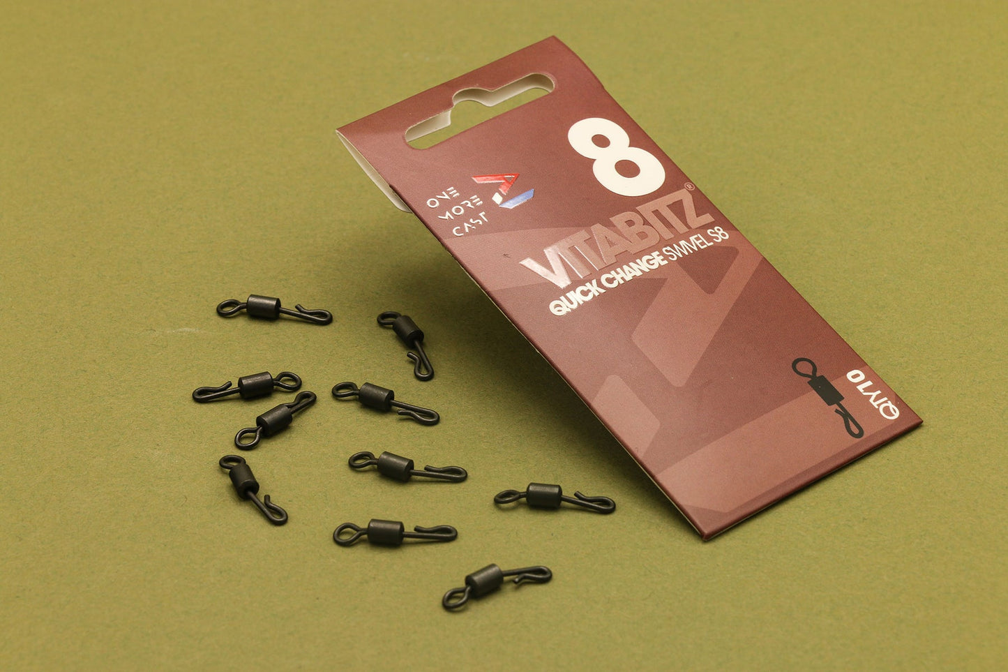One More Cast Vitabitz Size 8 QC Swivels