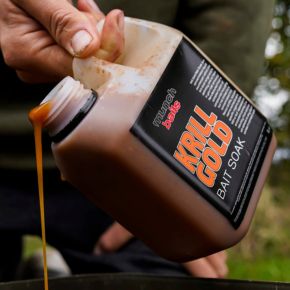 Munch Baits Krill Gold Boilie Range