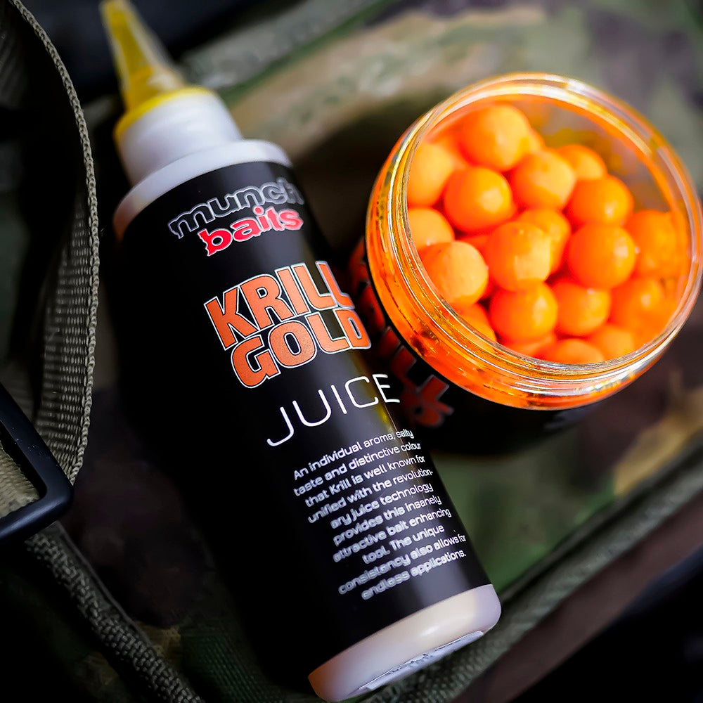 Munch Baits Krill Gold Boilie Range