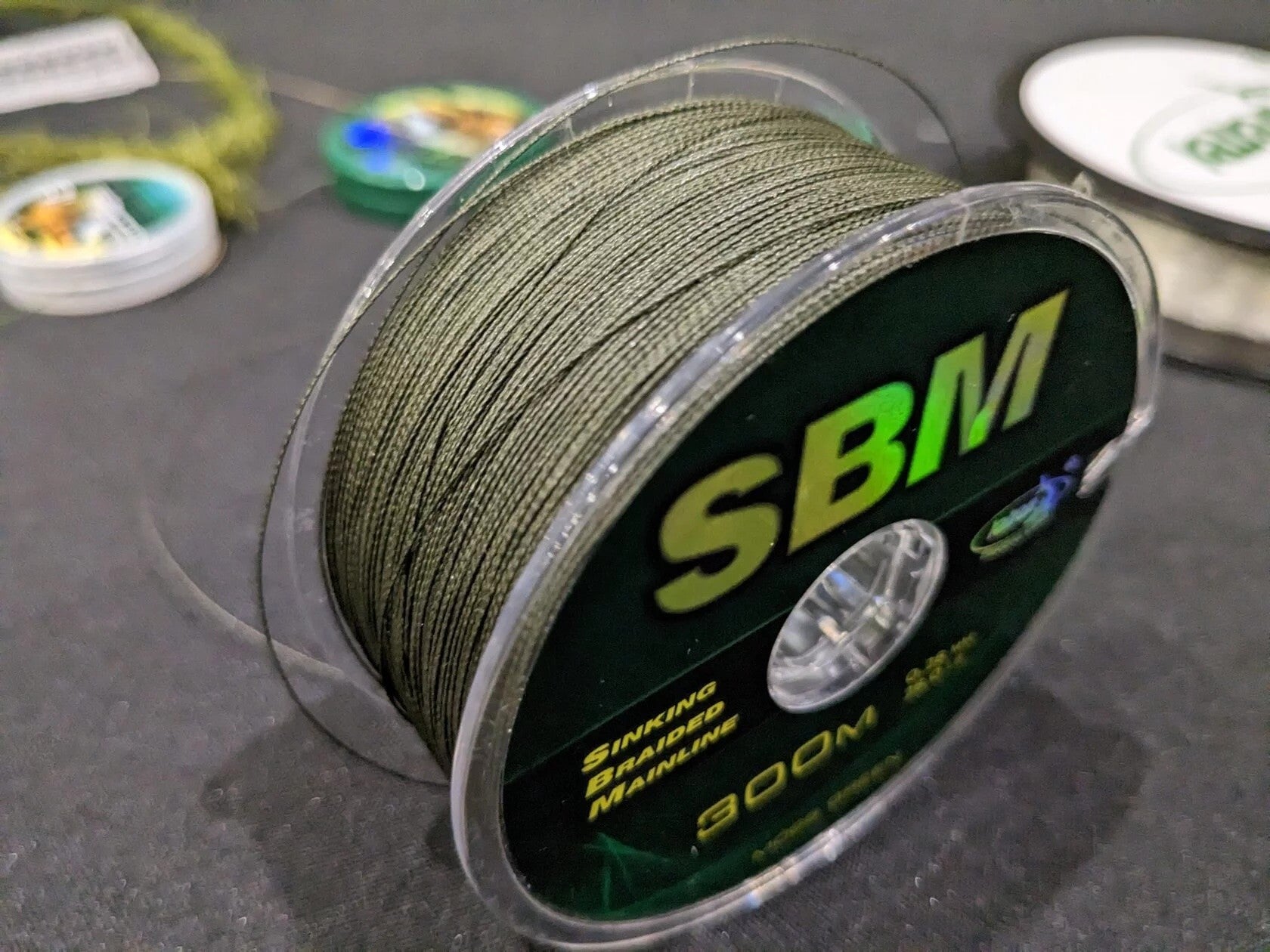 sinking braided fishing line Katran Sinking Braided Mainline Sbm