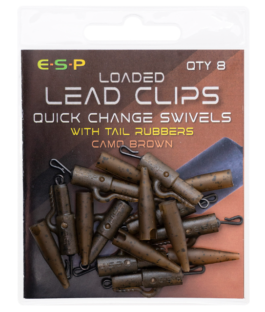 ESP Loaded Lead Clip Quick Change Swivels