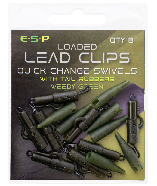 ESP Loaded Lead Clip Quick Change Swivels