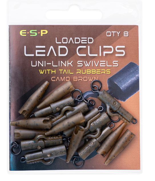 ESP Loaded Lead Clip Uni-Link Swivels