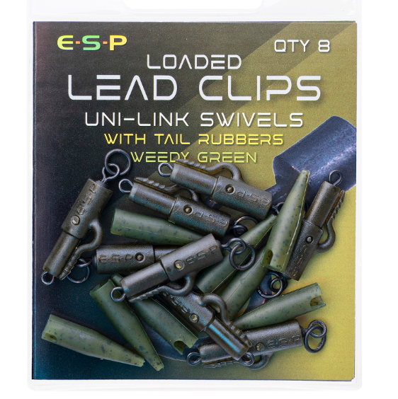 ESP Loaded Lead Clip Uni-Link Swivels