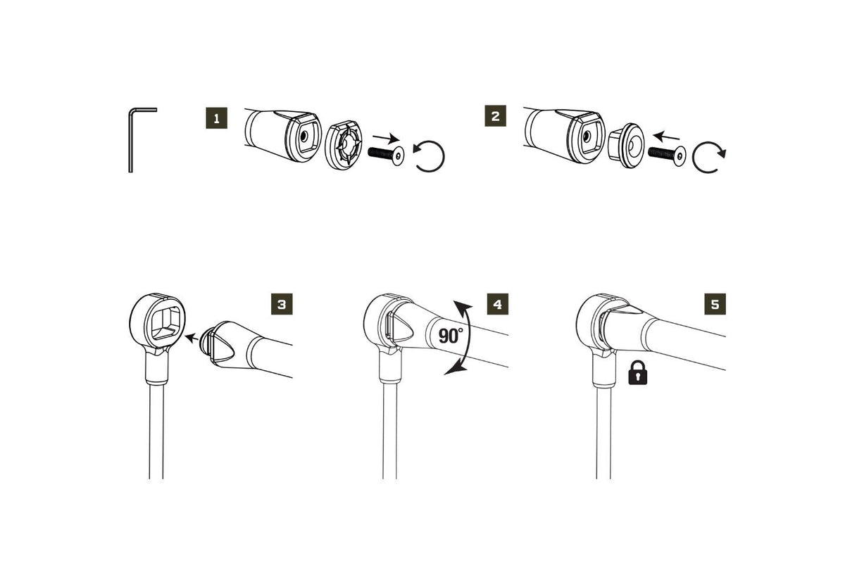 Nash Scope Butt Lock Peg