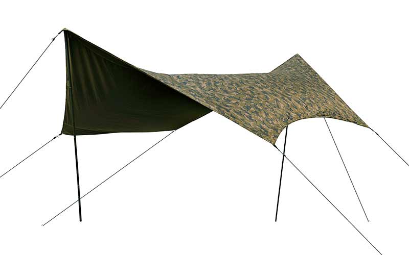 camouflage tarp Fox International Camolite Tent Green 320 x 320 cm