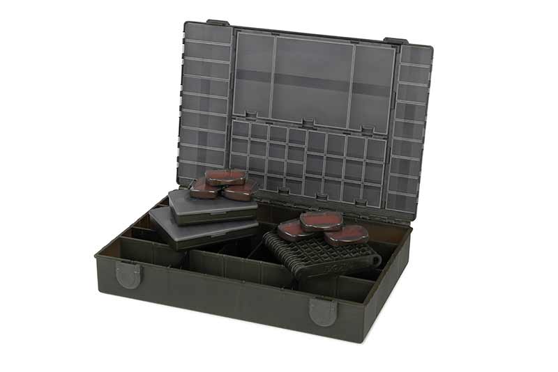 huge tackle box Fox International Edges Large Loaded Tackle Box Brown