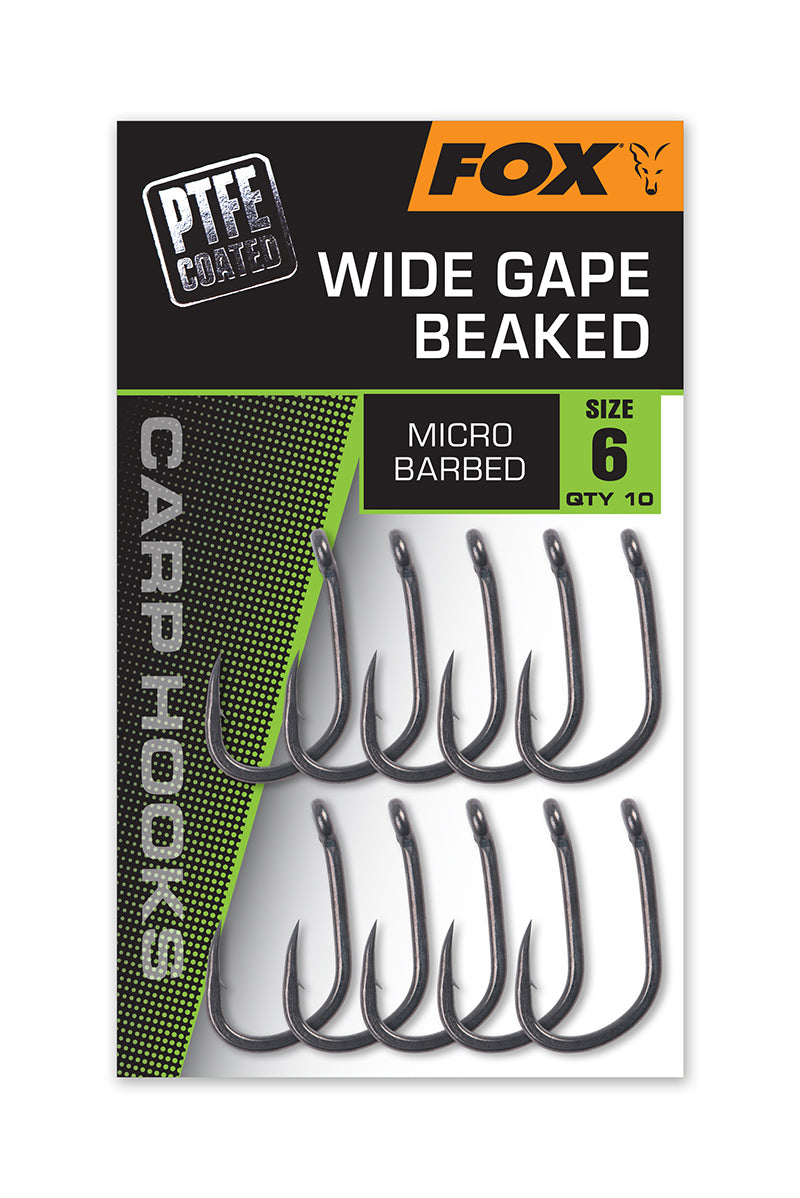 Fox Wide Gape Beaked Point Hooks