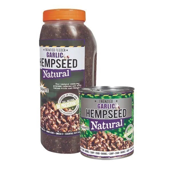 Dynamite Baits Frenzied Garlic Hempseed Can 700g