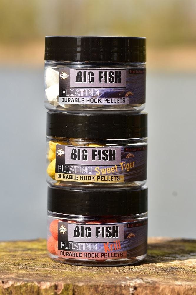 big bo fishing lure Dynamite Baits Big Fish Krill Floating Durable Hookers Multicolor 12 mm