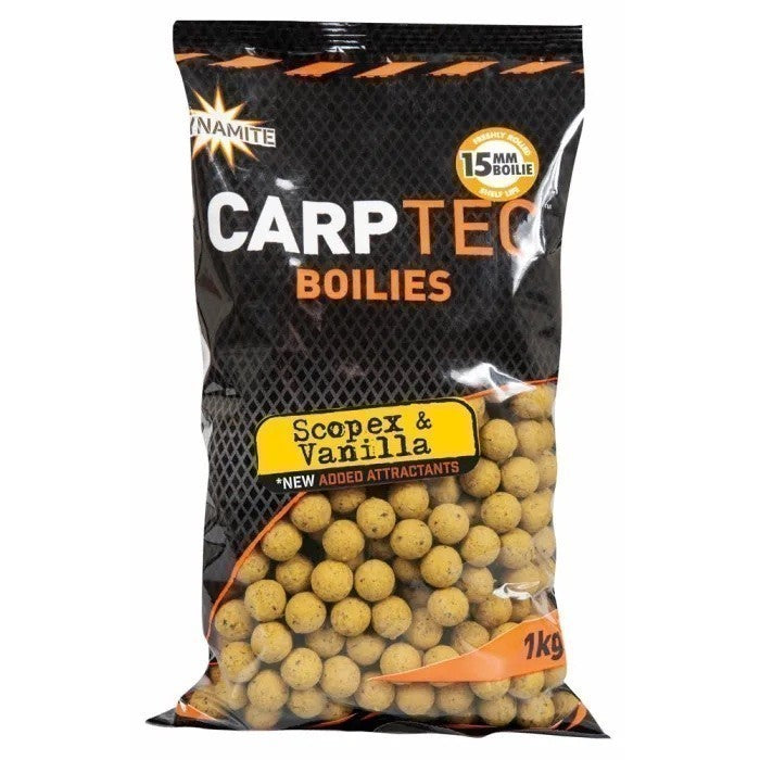 Dynamite Baits Carptec Scopex & Vanilla Boilies