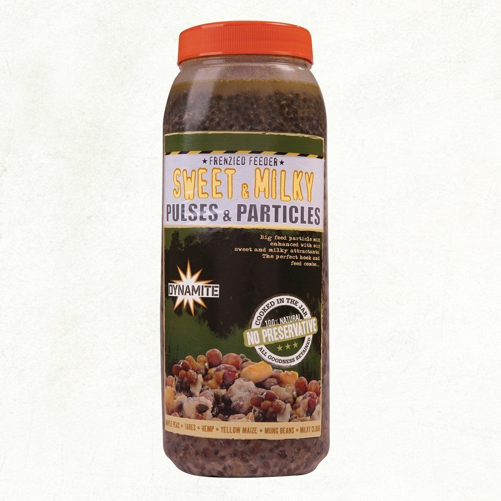 Dynamite Baits Frenzied Sweet & Milky Pulses & Particles Jar 2.5L