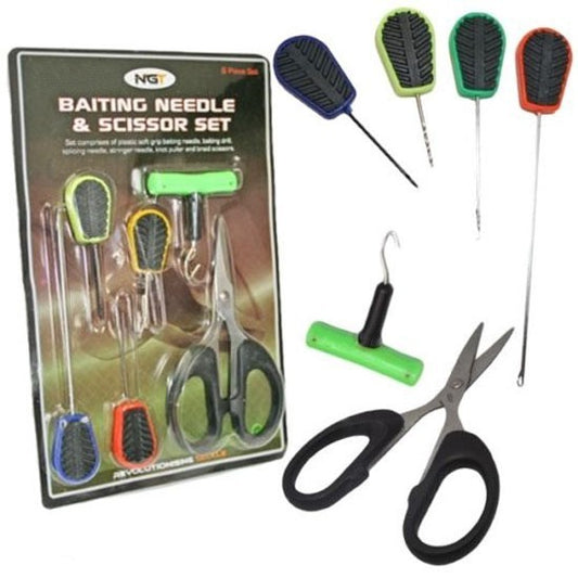 NGT Baiting Needle Scissor Set