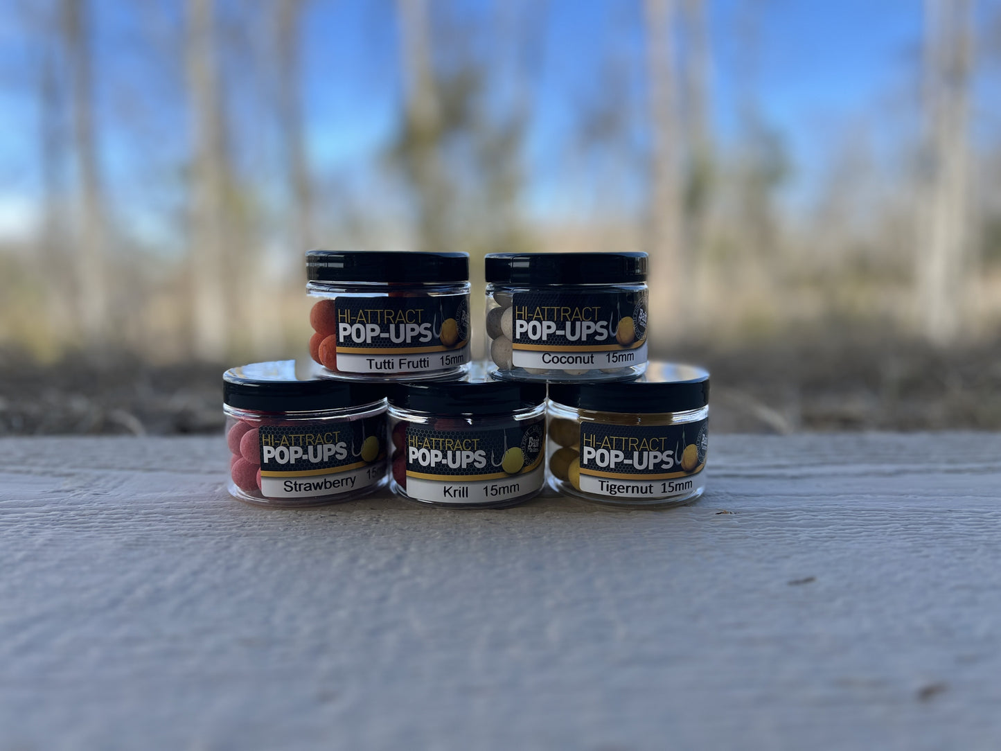 Bait Masters Pop-Ups Strawberry 15mm (40g)