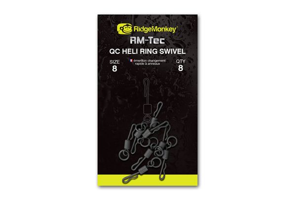 Ridgemonkey RM-Tec Quick Change Heli Ring Swivels