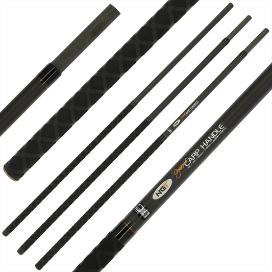 NGT 3pc, 8.5ft Dynamic Carp, Full Carbon Net Handle
