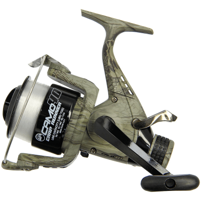 NGT Camo40 1BB 'Carp Runner' Reel With 12lb Line + Spare Spool