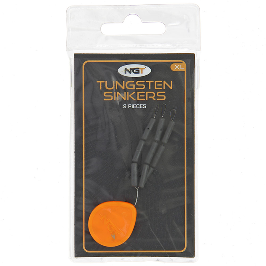 NGT Tungsten Sinkers - Pack of 9