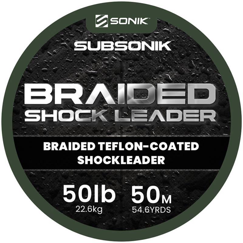 Sonik Braided Shock Leader 50LB 50M