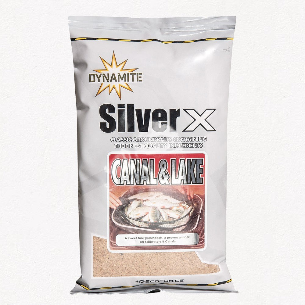 Dynamite Baits Silver X Canal & Lake Groundbait 900g
