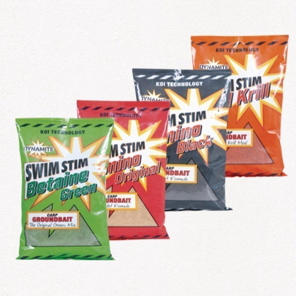 Dynamite Baits Swim Stim Amino Black Groundbait 900g