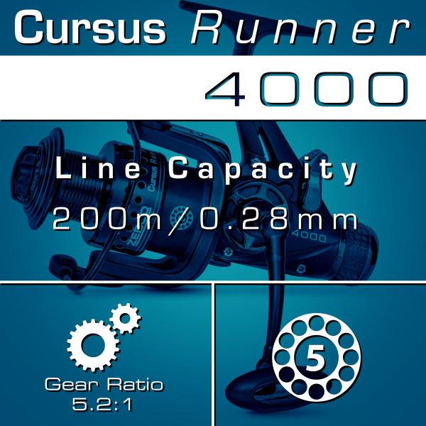 Zebco Cursus Runner 4000
