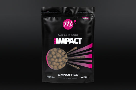 Mainline Baits Hi Impact Banoffee Range
