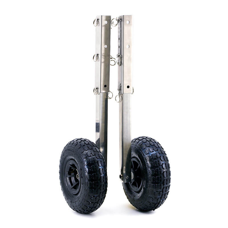 Raptor Beach Wheels – Stainless Steel