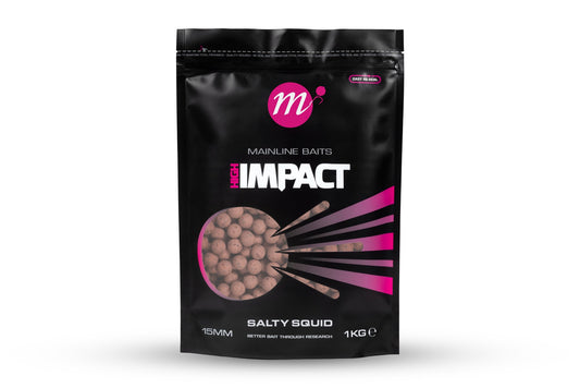 Mainline Baits Hi Impact Salty Squid Range