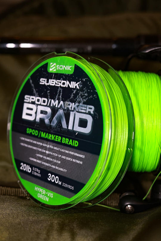 Sonik Spod/Marker Braid 0.18mm / 20lb 300M