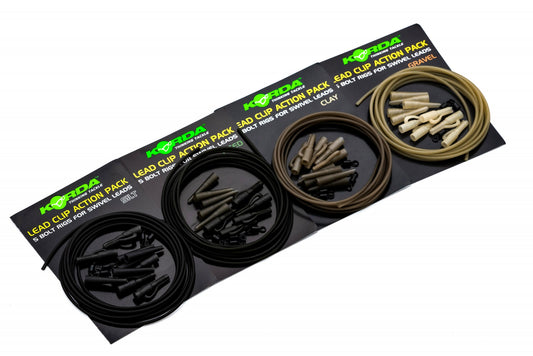 Korda Lead Clip Action Pack QTY 5